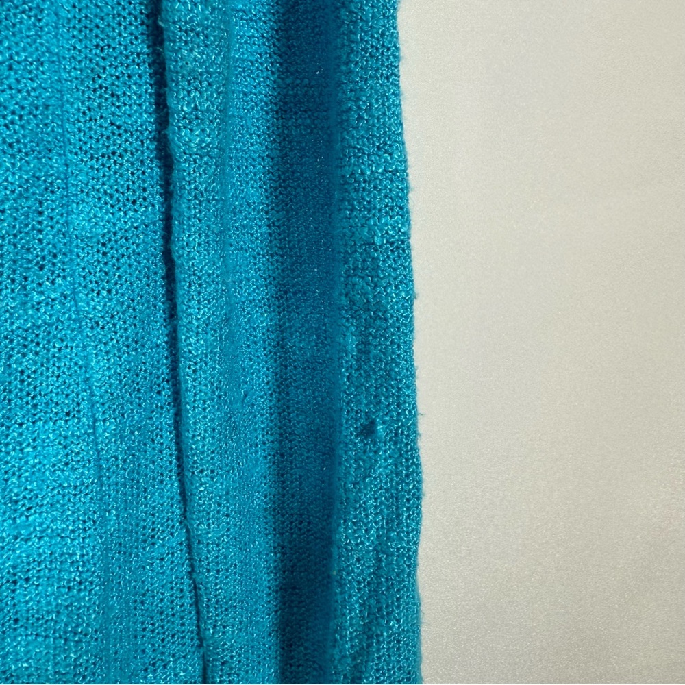 Lilly Pulitzer Blue Open Front Cardigan Sweater XS - Picture 7 of 7